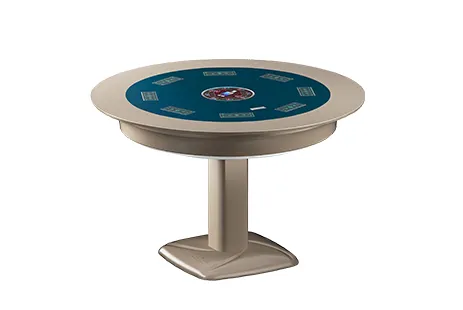 round poker table